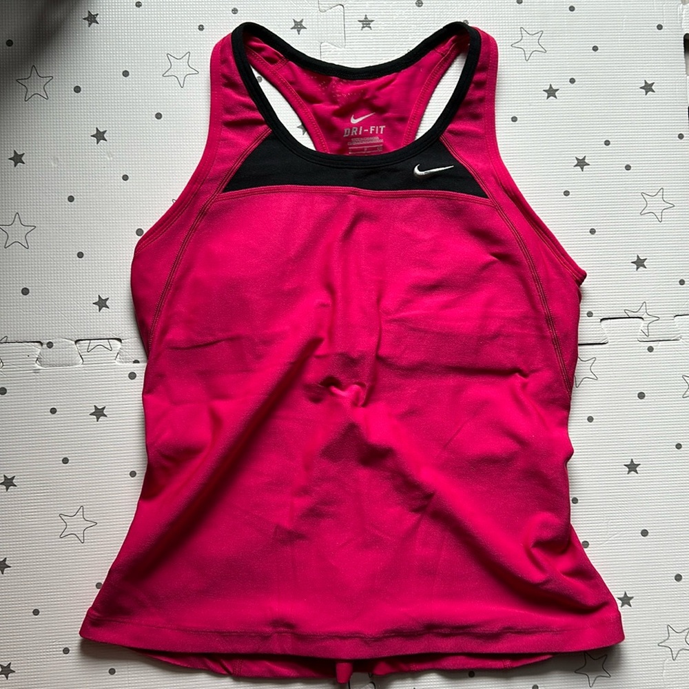 Nike Hotpink Tank Top Exercise Fitness Top